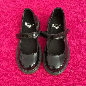 Black Patent Dr Martens Mary Janes